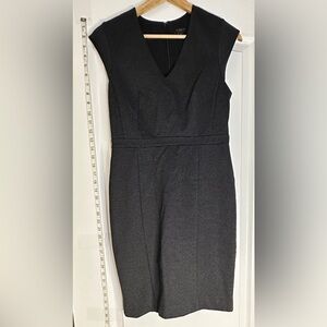 Ann Taylor Bodycon Mini Dress, 2 Petite, Black and White